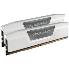64 GB - DDR5 - Vita RAM minnen Corsair Vengeance White DDR5 5200MHz 2X32GB (CMK64GX5M2B5200C40W)