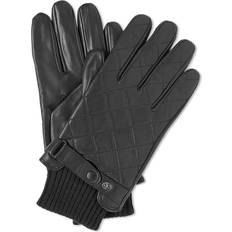Barbour Handskar & Vantar Barbour Quilted Leather Ribbed Cuffs Gloves