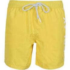 Replay Badkläder Replay Mens Logo Swim Shorts Yellow