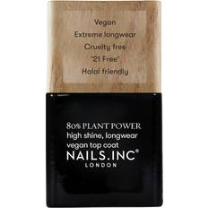 Nails Inc Plant Power Nail Varnish Top Coat 14ml