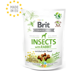 Brit Care Crunchy Snacks, Insects & Rabbit, 200g