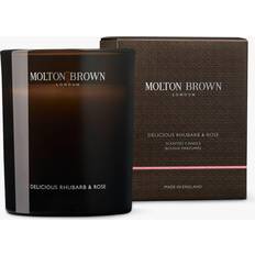 Molton Brown Inredningsdetaljer Molton Brown Delicious Rhubarb & Rose Scented Signature Candle, 190g Doftljus