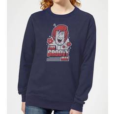 Navy Överdelar Navy Scooby Doo Like, Groovy Man Women's Sweatshirt