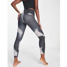 Nike – Yoga Plus Dri-FIT – Svarta ankellånga mjukisbyxor fleece-Svart/a 2X