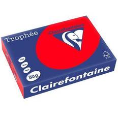 Clairefontaine Kop.ppr TROPHEÉ A4 80g Röd 500/FP
