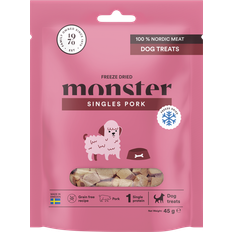 Monster Dog Treats Freeze Dried Pork 0.045kg