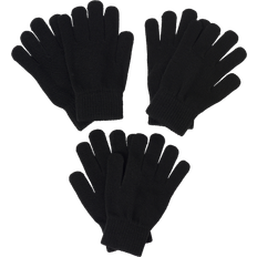 Name It Vantar Barnkläder Name It Kid's Nknmagic Gloves 3-pack - Black
