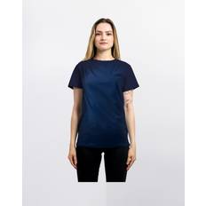 Rosa - Unisex Skjortor Slowmoose Ekologisk t-shirt, klassisk pasform, dam, Blue