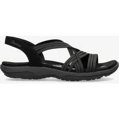 Skechers Blåa - Dam Tofflor & Sandaler Skechers Womens Reggae Slim Simply Stretch Sandals