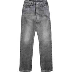 Levi's Dam - Gråa - Skinnjackor - W28 Jeans Levi's 501 Crop 25 X