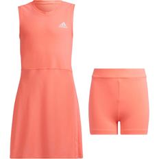 adidas Girl's Pop Up Dress - Acid Red