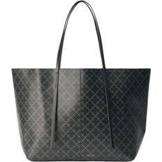 By Malene Birger Skinn Toteväskor By Malene Birger Abi printed Tote Bag - Dark Chokolate