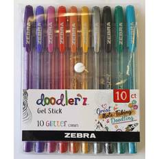 Zebra Doodler'z Glitter Gel 10-pack