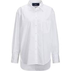 Jack & Jones Dam Skjortor Jack & Jones Jamie Oversized Shirt - White