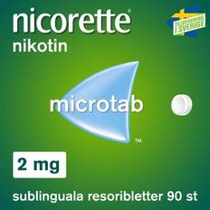 Nicorette Microtab 2mg 90 st Tablett