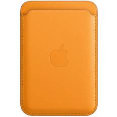 Svarta Mobiltillbehör Apple iPhone Leather Wallet with MagSafe