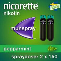 Nicorette Pepparmint 1mg 2 st 150 doser Munspray