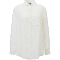 Lexington Herr Skjortor Lexington Isa Linen Shirt - White
