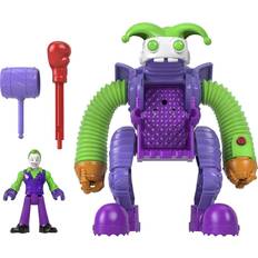 Fisher Price Plastleksaker Actionfigurer Fisher Price DC Super Friends Imaginext The Joker Battling Robot