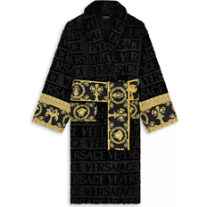 Versace Morgonrockar & Badrockar Versace I Heart Baroque Bath Robe - Black
