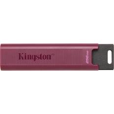 256 GB - UHS-I - USB Type-A USB-minnen Kingston USB 3.2 Gen 2 Type-A DataTraveler Max 256GB