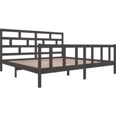 vidaXL Bed Frame Solid Pine 69.5cm Sängram 200x200cm