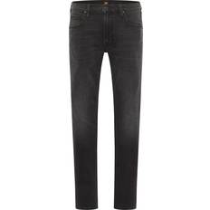 Lee Herr - Svarta - W28 Jeans Lee Luke Dark Worn Slim Fit Jeans - Black