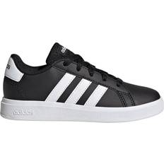 Adidas 33½ Sneakers Barnskor adidas Kid's Grand Court Lifestyle Tennis - Core Black/Cloud White/Core Black