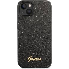 Guess Plaster Sportarmband Guess Glitter Flakes Metal Logo Case for iPhone 14 Plus