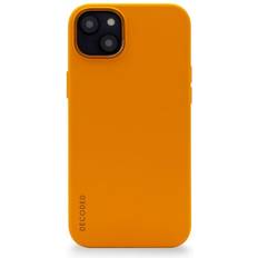 Decoded Blåa Mobilfodral Decoded iPhone 14 Plus Skal Silicone Backcover Apricot