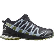 Salomon 36 - Dam Trekkingskor Salomon XA Pro 3D V8 GTX W - Black/Green Moss/Zen Blue