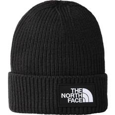 The North Face Kid's Tnf Box Logo Cuff Beanie - Black