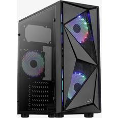 AeroCool Micro-ATX - Midi Tower (ATX) Datorchassin AeroCool Glider Cosmo-A-BK-v2