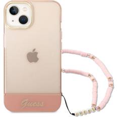 Guess Plaster Sportarmband Guess Translucent with Strap Case for iPhone 14 Plus