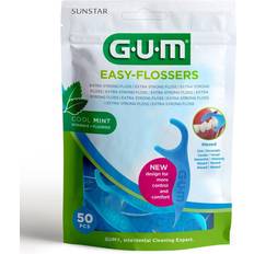 Tandtrådsbyglar GUM Easy-Flossers Mint 50-pack