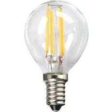"Sfärisk LED-lampa Silver Electronics 1960314 E14 4W 3000K A (Varmt Ljus)