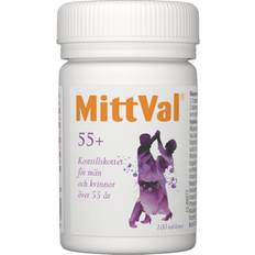 Multivitaminer Vitaminer & Mineraler My Choice MittVal 55+ 100 st