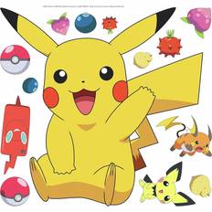 RoomMates Pikachu Giant Peel & Stick Wall Decals