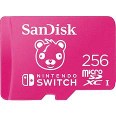 SanDisk 256 GB - microSDXC Minneskort & USB-minnen SanDisk Nintendo Switch microSDXC Class 10 UHS-I U3 100/90MB/s 256GB