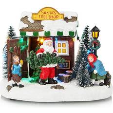Markslöjd Gårda Santas Tree Shop Jullampa 15.5cm