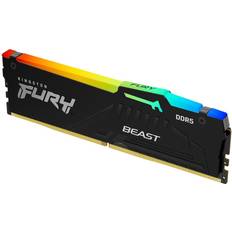 16 GB - 6000 MHz - DDR5 RAM minnen Kingston Fury Beast RGB Black DDR5 6000MHz 16GB (KF560C36BBEA-16)