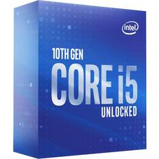 Integrerad GPU - Intel Socket 1200 Processorer Intel Core i5 10600K 4.1GHz Socket 1200 Box without Cooler