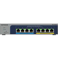 Netgear Gigabit Ethernet - PoE+ Switchar Netgear MS108EUP