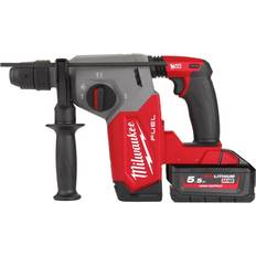 Milwaukee LED-belysning Borrmaskiner & Borrhammare Milwaukee M18 FHX-0X Borrhammare utan batteri och laddare