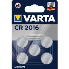 Varta CR2016 3V Batterier 5 st