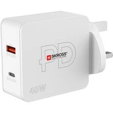Skross Multipower 2 Pro UK 1xUSB-C PD 1xUSB-A 48W
