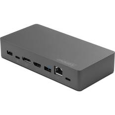 DisplayPort-kablar - Kvadratisk Lenovo Thunderbolt 3 Essential Dock 135W