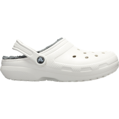 Crocs Rem Skor Crocs Classic Lined - White/Grey