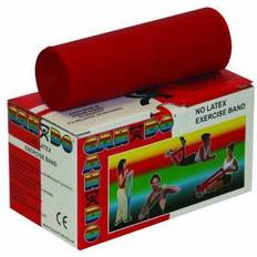 Cando Tränings- & Gummiband Cando Latex-Free Exercise Band, Red, 6 Yard Roll, 1 Roll/Box