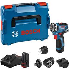 Bosch LED-belysning - Skruvdragare Bosch GSR 12V-35 FC (2x 3.0 Ah)